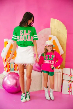 MOM   MINI KIDS ELF SQUAD TOPS