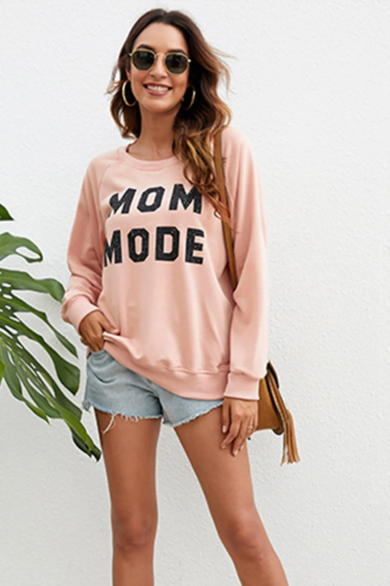 Mom Mode Printed Sweatshirt