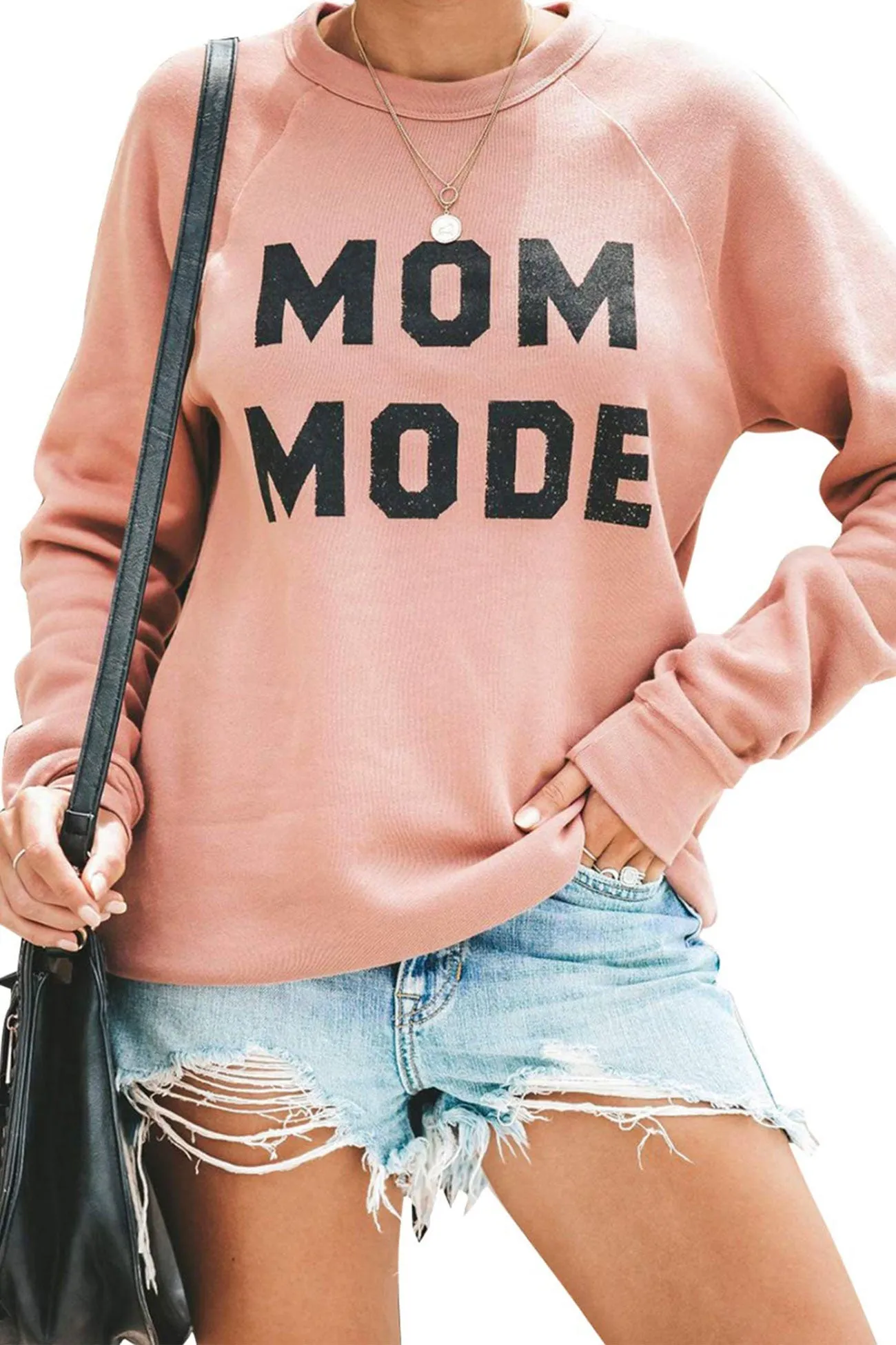 Mom Mode Printed Sweatshirt