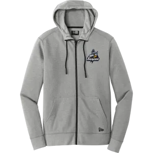 Mon Valley Thunder New Era Tri-Blend Fleece Full-Zip Hoodie