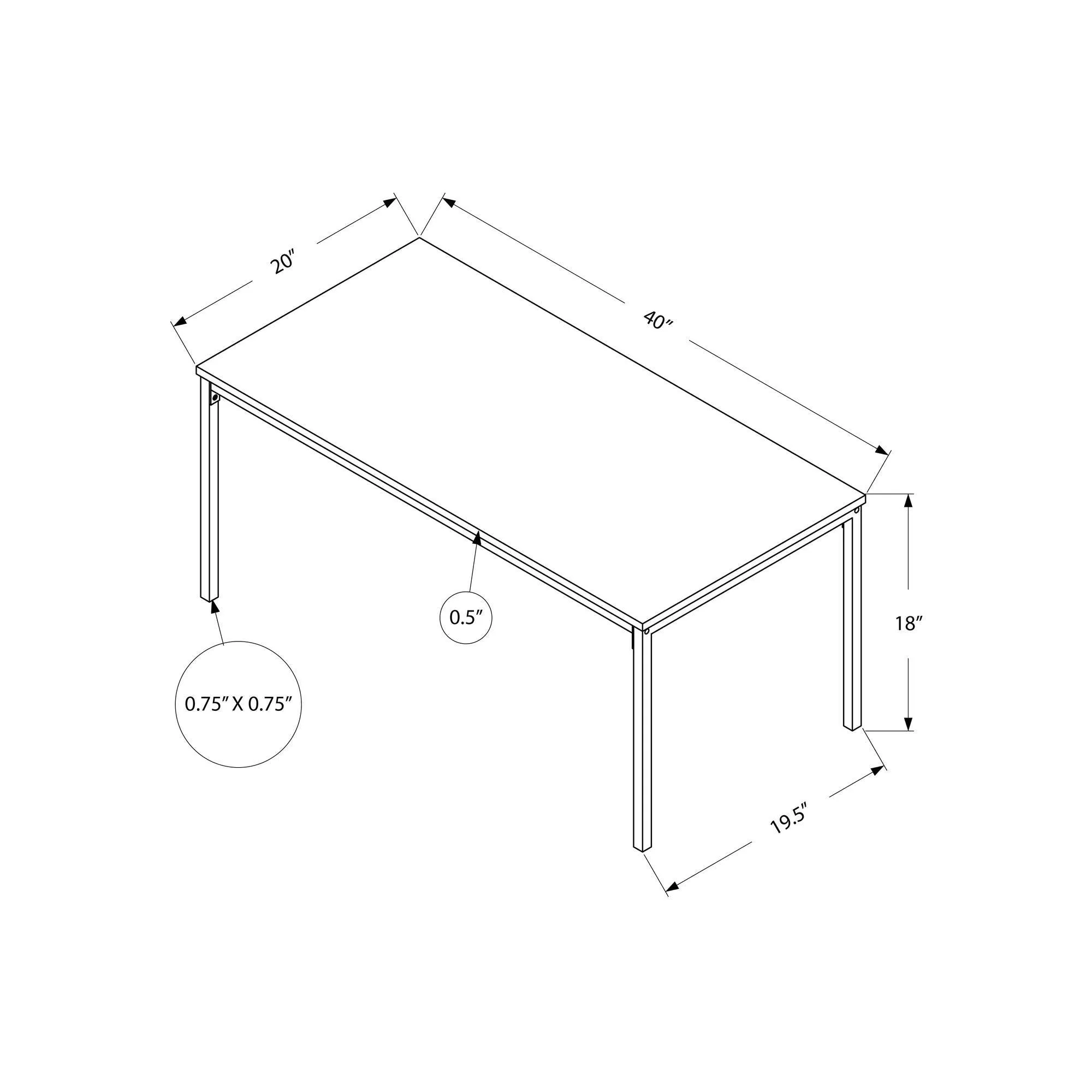 Monarch Table basse I 3796