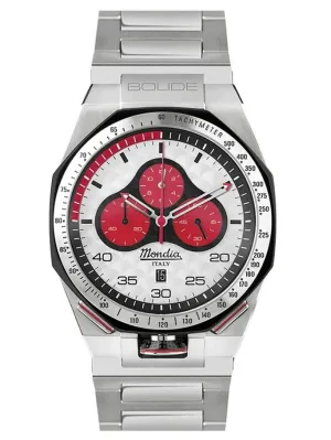 Mondia Bolide Scuderia - Men's Watch - MI-787-SS-3SLRD-CM