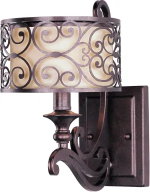 Mondrian 12" Single Light Wall Sconce in Umber Bronze