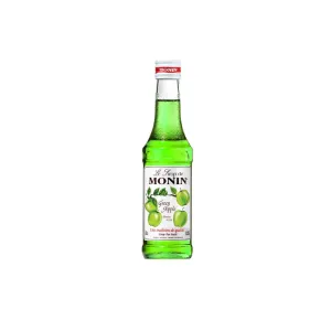 Monin Green Apple Syrup 250ml | Green Apple Syrup for Cocktails & Mocktails