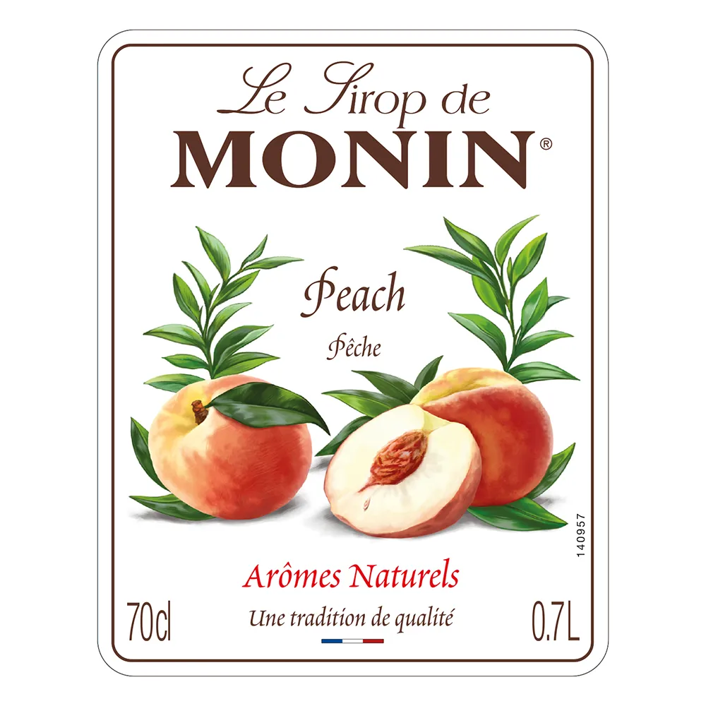 Monin Peach Syrup 70cl