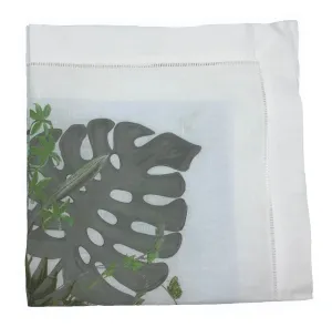 Monkey Jungle Bedford 22"X22" Hemstitch Dinner Table Napkins