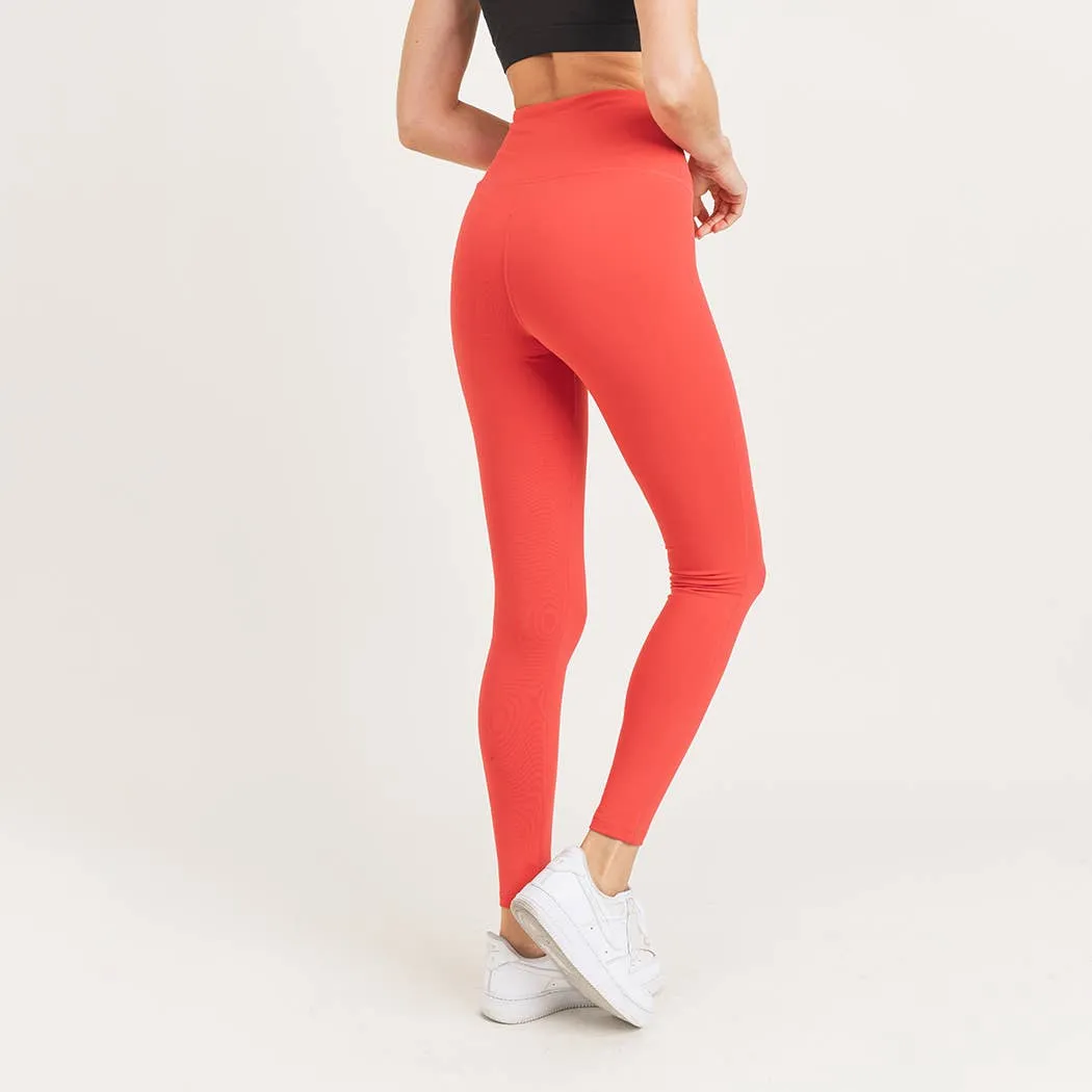 Mono B BRONZE Highwaist Essential Solid Leggings