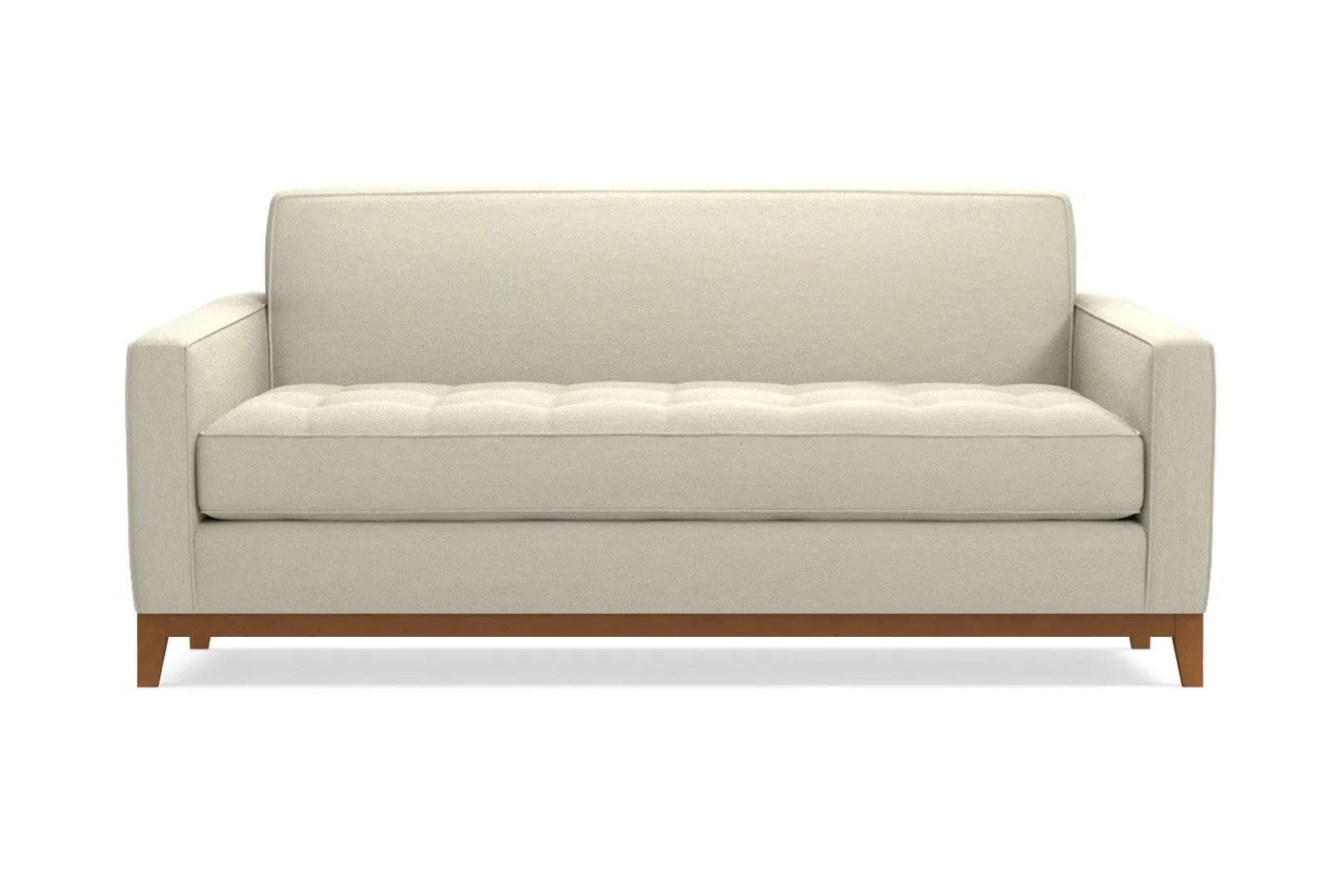 Monroe Drive Apartment Size Sofa :: Leg Finish: Pecan / Size: Apartment Size - 68"w