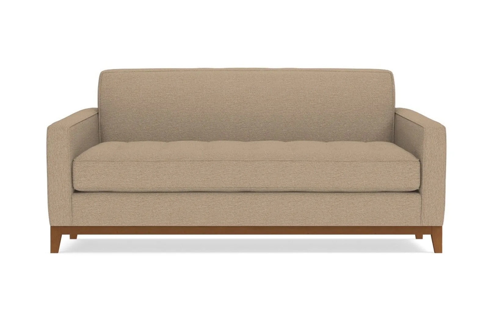 Monroe Drive Apartment Size Sofa :: Leg Finish: Pecan / Size: Apartment Size - 68"w