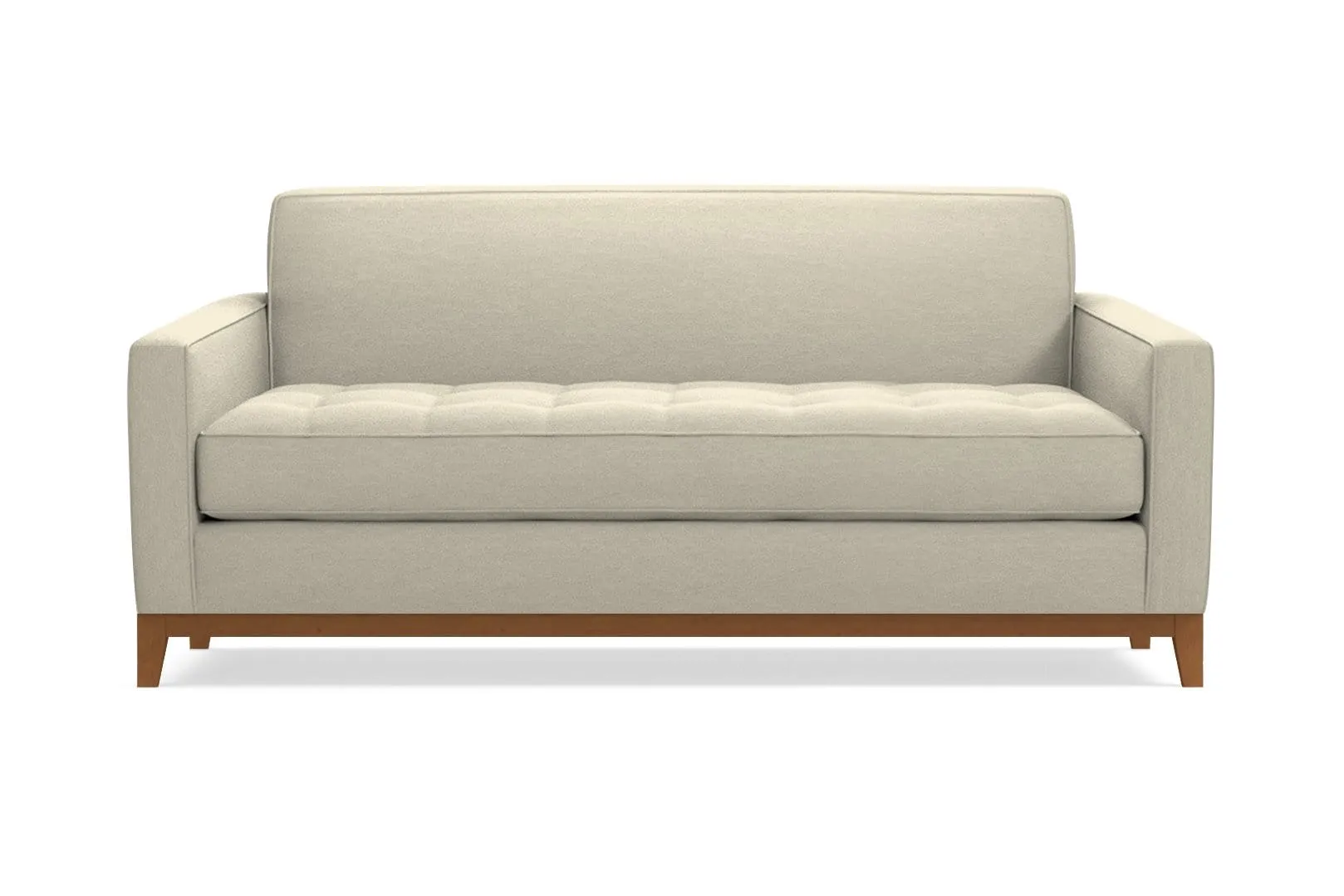 Monroe Drive Apartment Size Sofa :: Leg Finish: Pecan / Size: Apartment Size - 68"w