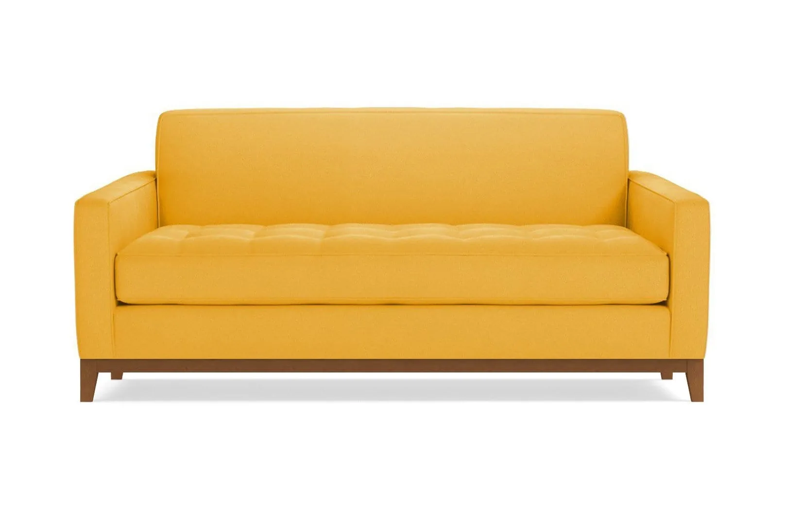 Monroe Drive Apartment Size Sofa :: Leg Finish: Pecan / Size: Apartment Size - 68"w