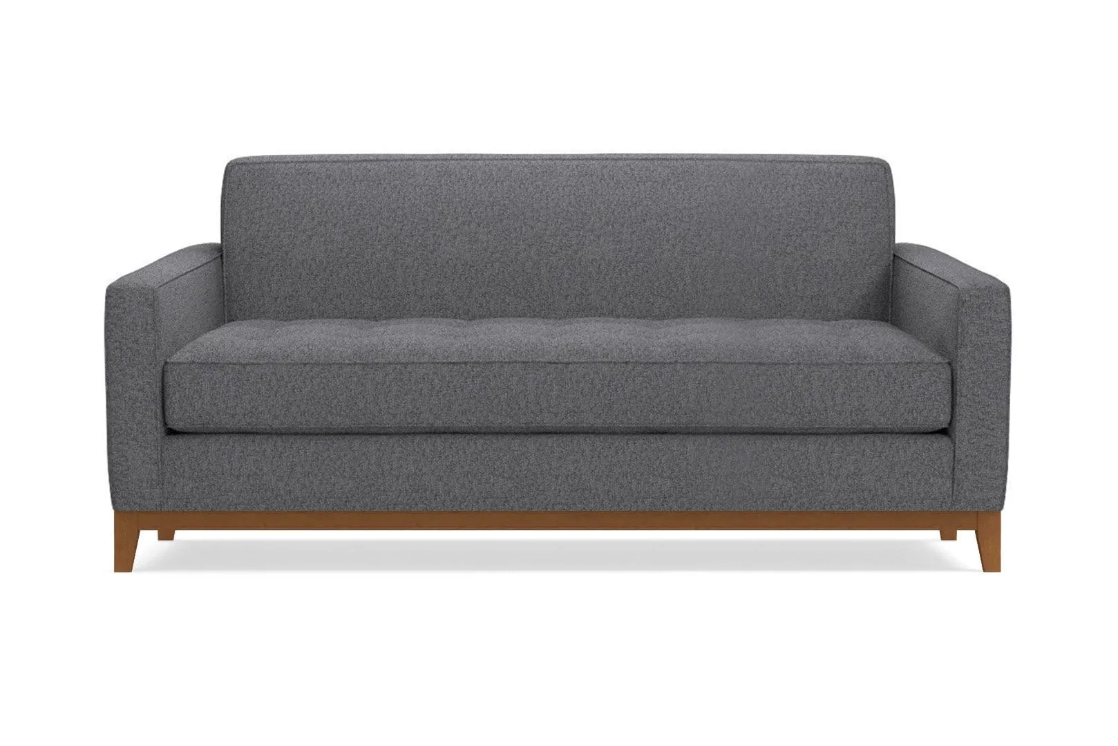 Monroe Drive Apartment Size Sofa :: Leg Finish: Pecan / Size: Apartment Size - 68"w