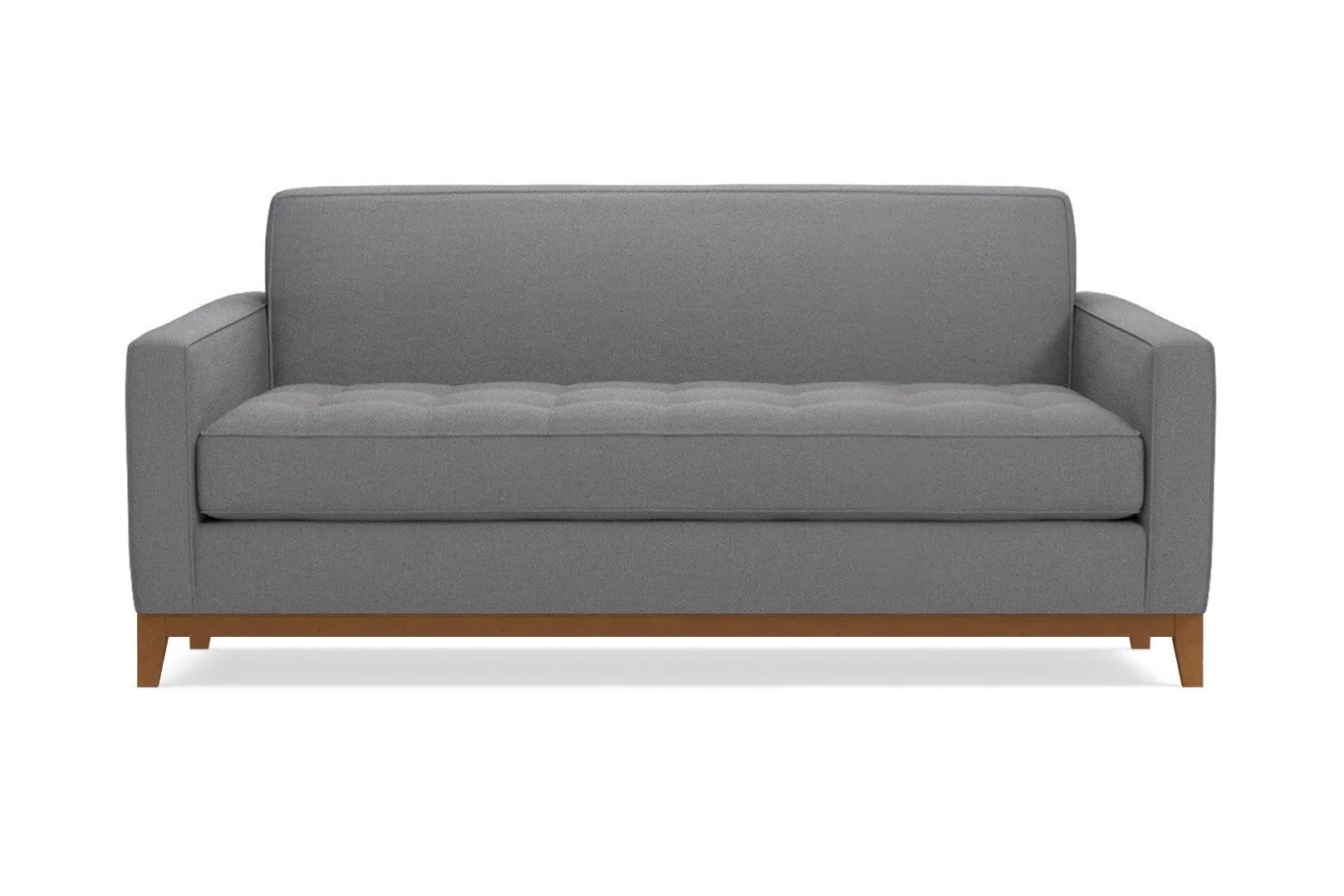 Monroe Drive Apartment Size Sofa :: Leg Finish: Pecan / Size: Apartment Size - 68"w