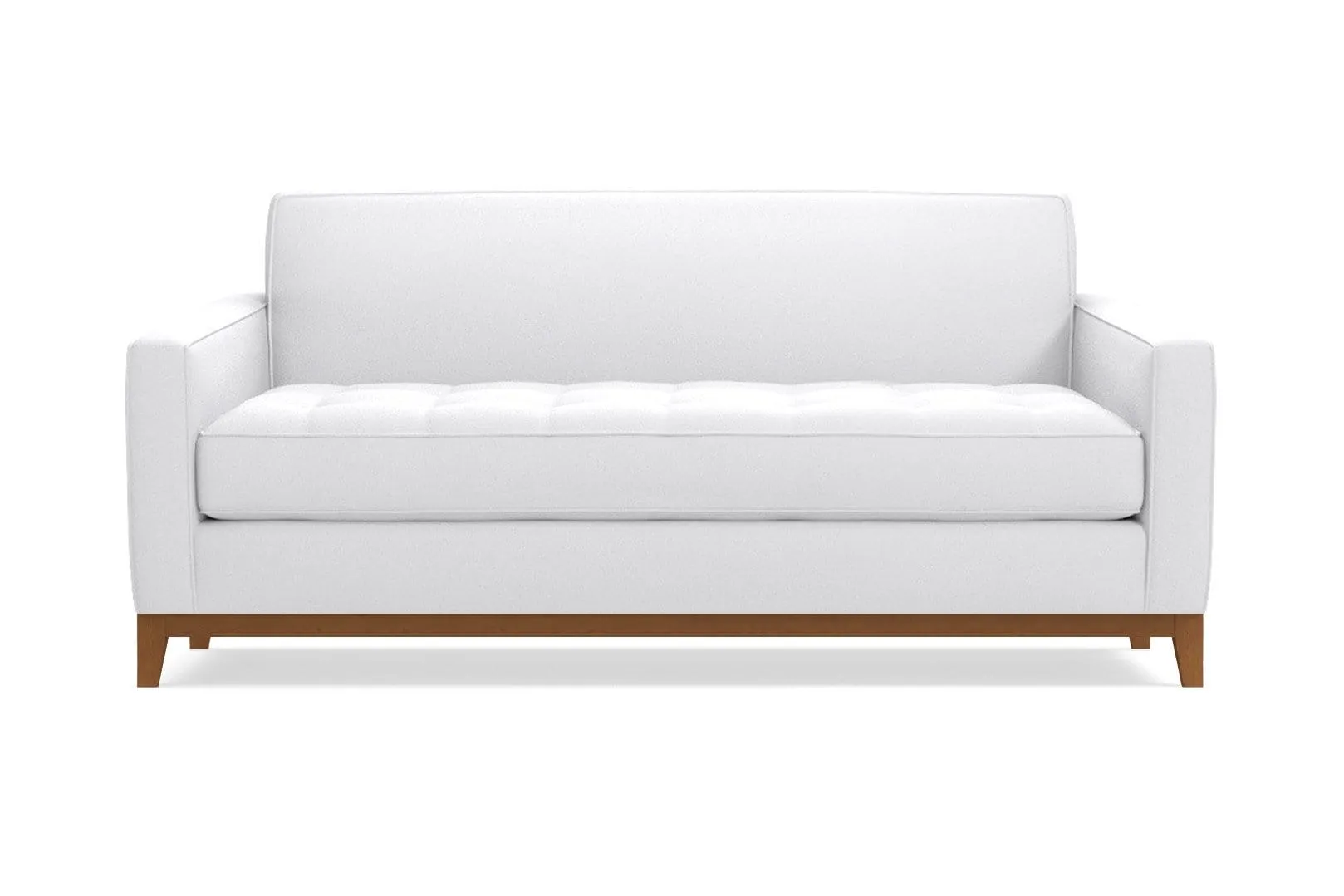 Monroe Drive Apartment Size Sofa :: Leg Finish: Pecan / Size: Apartment Size - 68"w