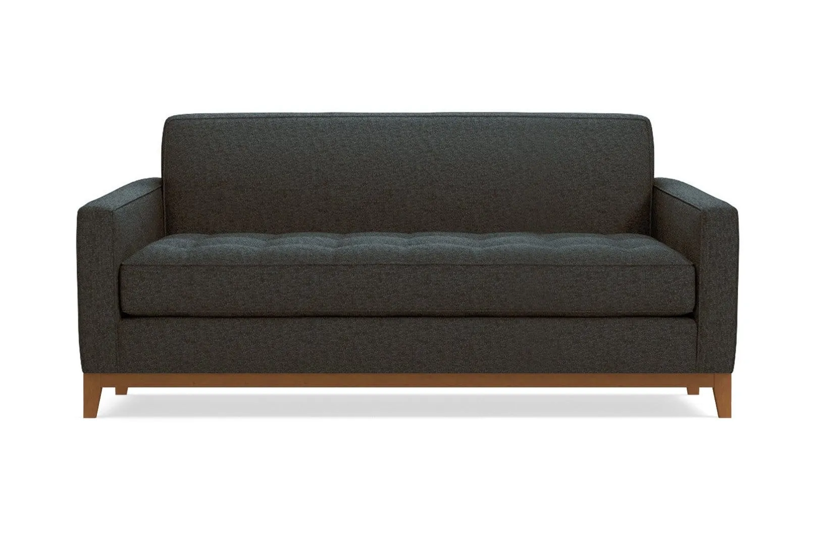 Monroe Drive Apartment Size Sofa :: Leg Finish: Pecan / Size: Apartment Size - 68"w