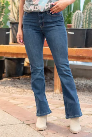 Monroe High Rise Petite Flare Jeans