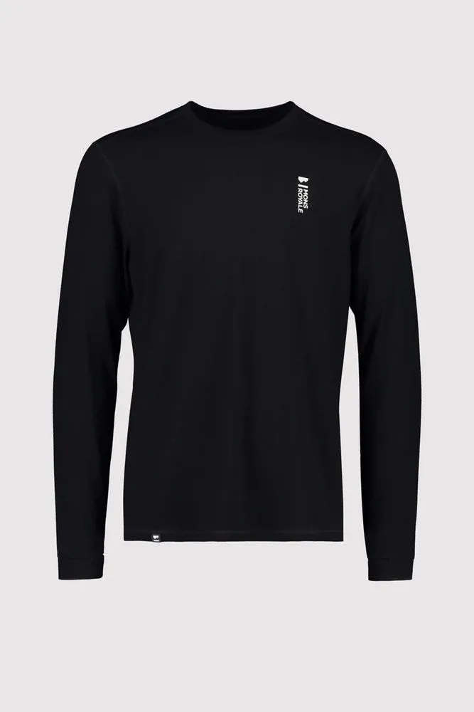 Mons Royale Cascade Merino Flex 200 Men's Long Sleeve - Black