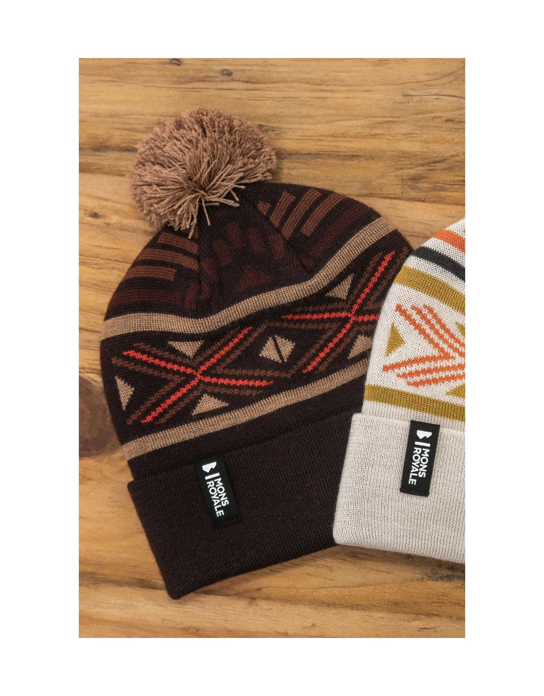 Mons Royale Pom Pom Beanie