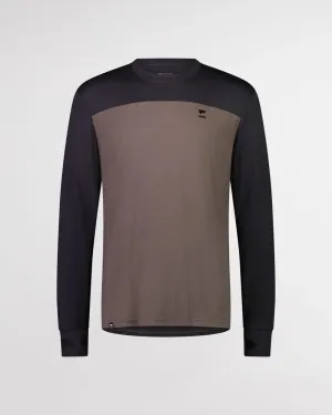 Mons Royale Yotei Men's Long Sleeve - Iron/Shale