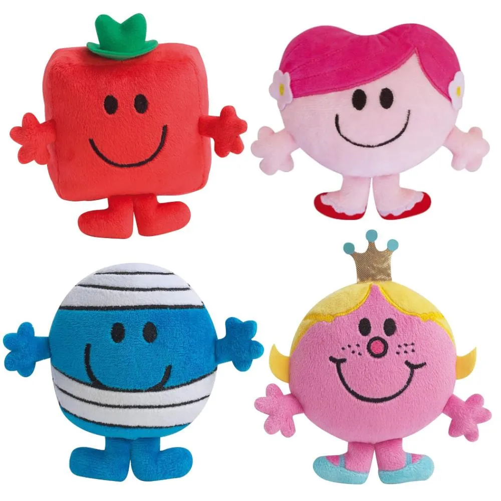 Monsieur Madame Mr. Men & Little Miss Plush Toys - Assorted