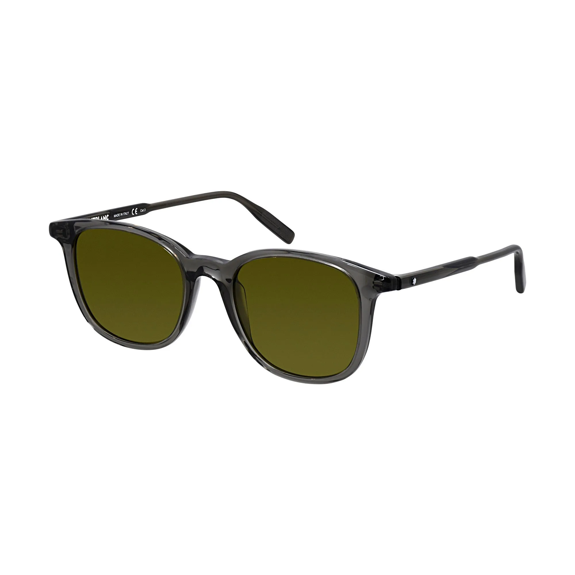 Mont Blanc Unisex Grey Sunglasses MB_0006S_003