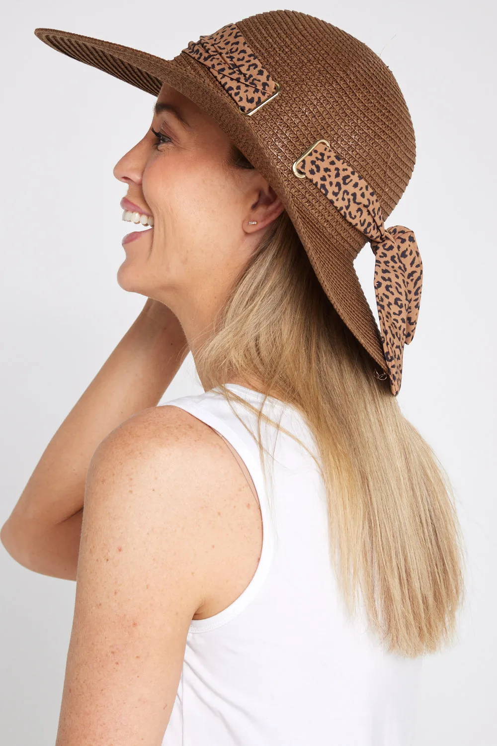 Montago Sun Hat - Chocolate