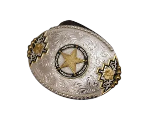 Montana Men's Sheriff Star Buckle