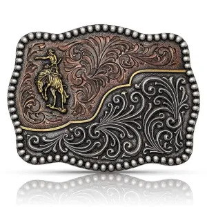 Montana Silversmiths Men's Road Ranch Attitude Buckle