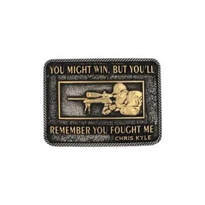 Montana Silversmiths Men's You'll Remember Attitude Buckle