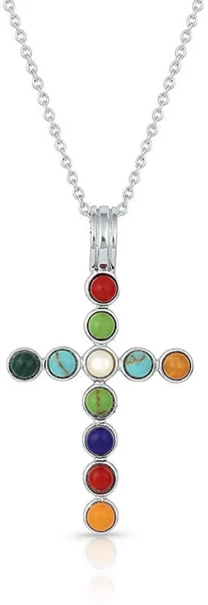 Montana Silversmiths Serendipitous Cross Necklace