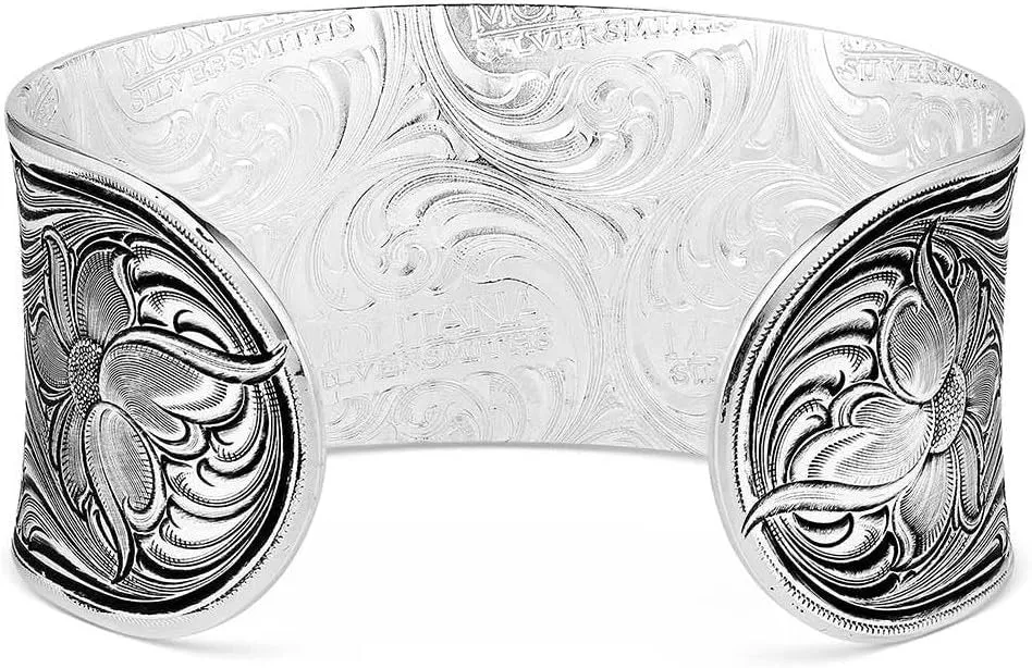 Montana Silversmiths Wildflower Impressions Bracelet - BC5670