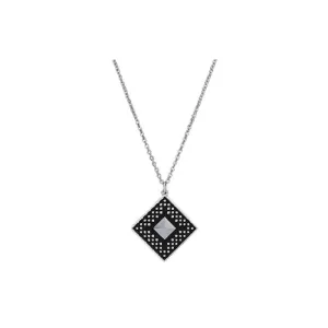 Montana Silversmiths Women's Silver And Black Necklace