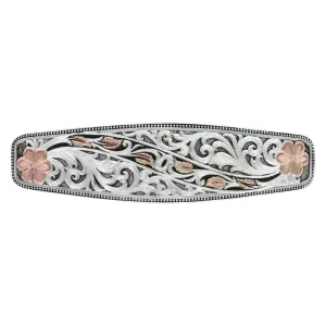 Montana Silversmiths Women's Winding Leaves in Fall Barrette Multi One Size