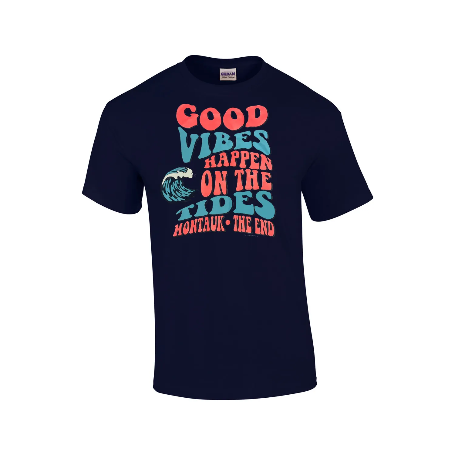 Montauk Surf and Sports Do It Your Way Good Vibes Adult Short Sleeve Shirt