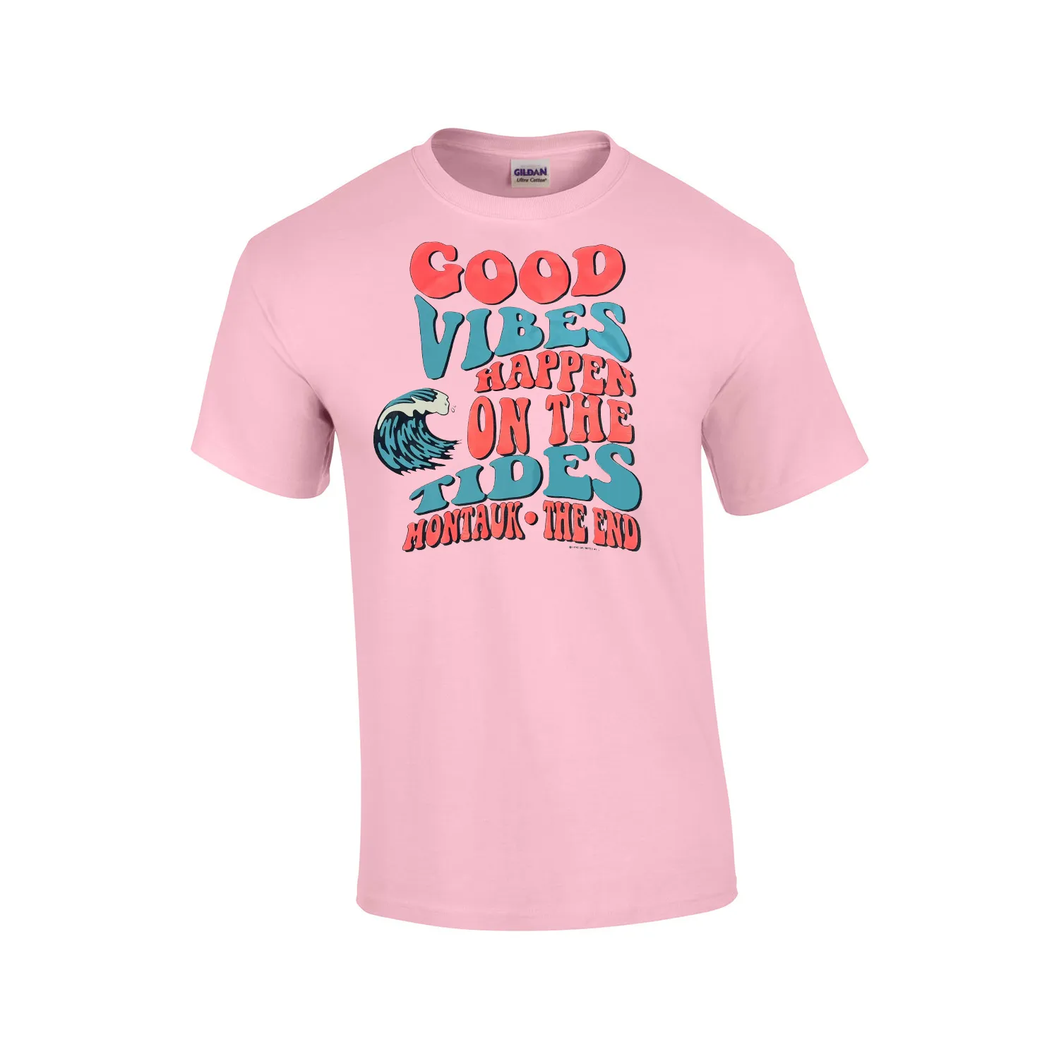 Montauk Surf and Sports Do It Your Way Good Vibes Adult Short Sleeve Shirt