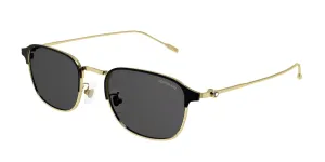 Montblanc Men's 50mm Gold Sunglasses MB0189S-001-50