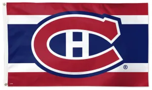 Montreal Canadiens Official NHL Hockey Deluxe-Edition 3'x5' Flag - Wincraft Inc.