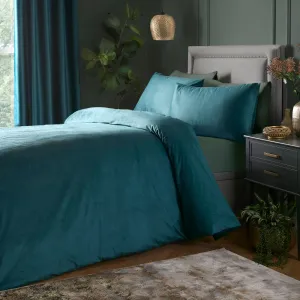 Montrose Duvet Cover Set by Laurence Llewelyn-Bowen in Teal