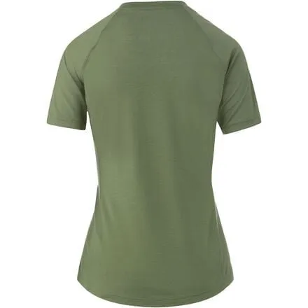 Monument Merino Short Sleeve Jersey - Women's Yeti Cycles, Olivine