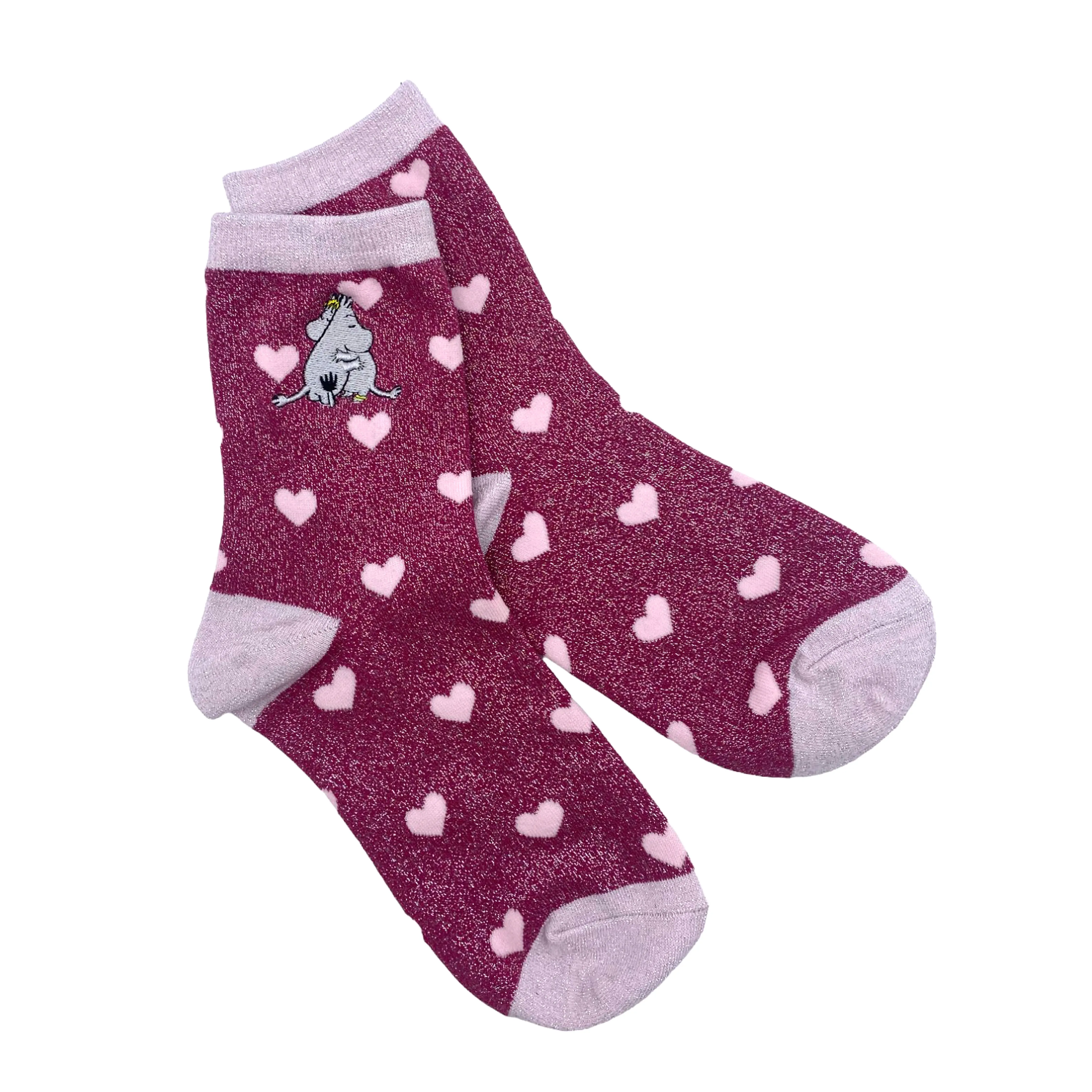 Moomin Love Glitter Socks