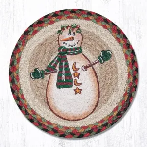 Moon & Star Snowman Trivet