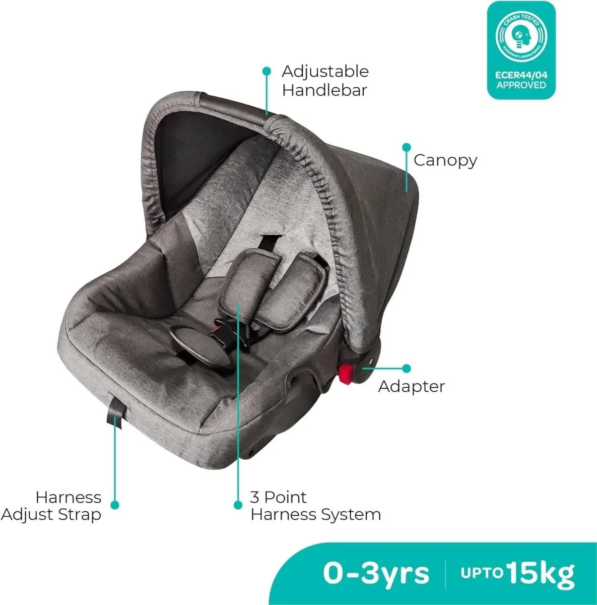 Moon Aria Go Travel System Black