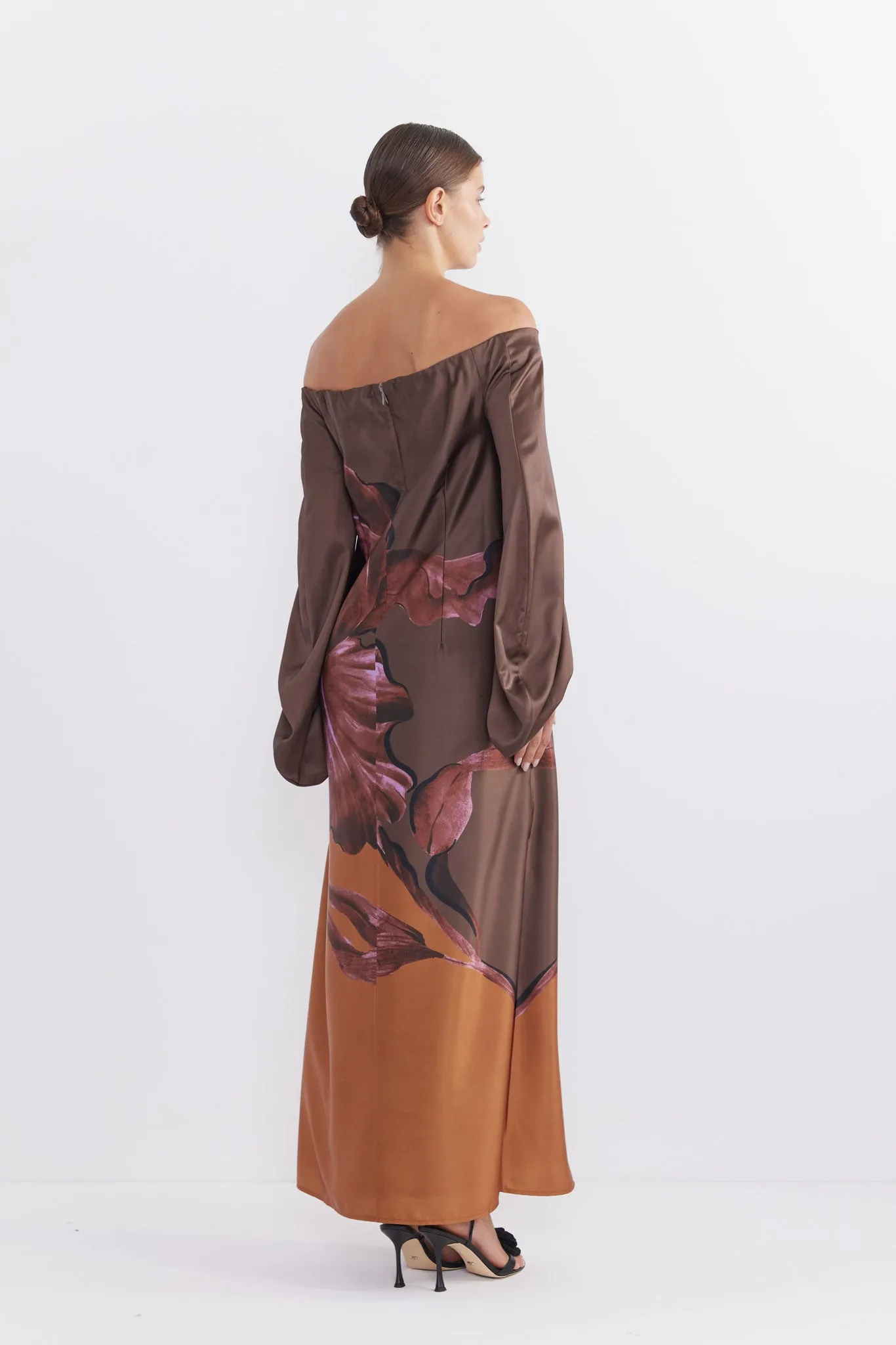 Moon Flower Sleeve Midi