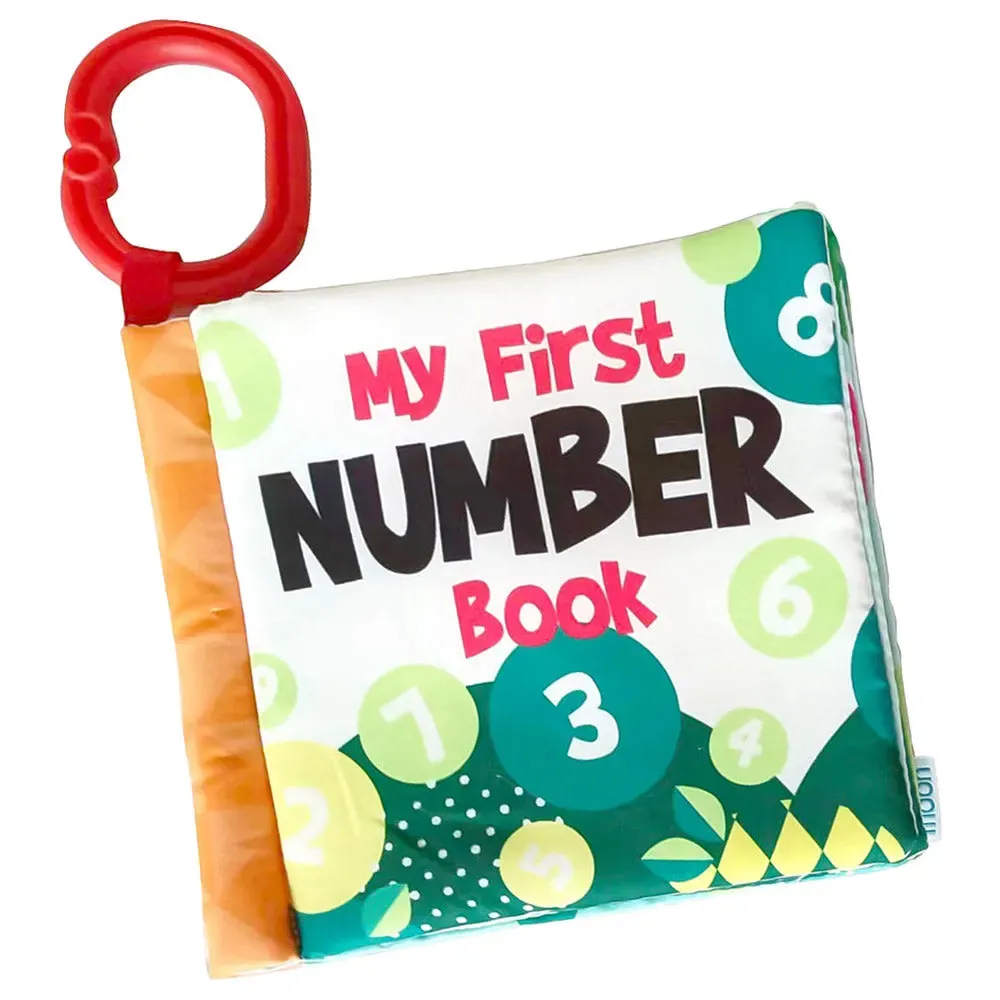 Moon Soft Education Book with Detachable Clip - Numbers