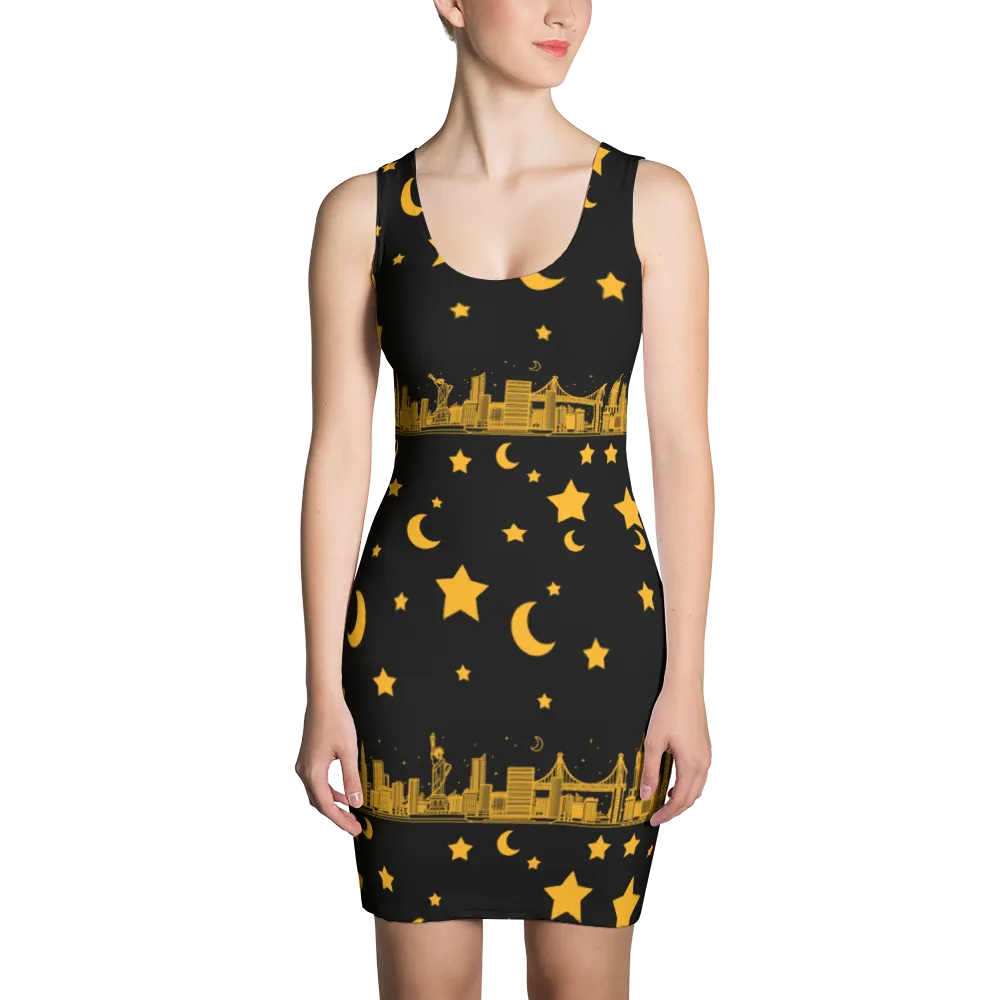 Moonlight New York Black Bodycon Dress