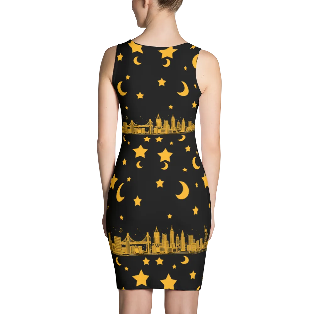 Moonlight New York Black Bodycon Dress