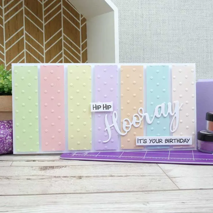 Moonstone Embossing Folders - Dots