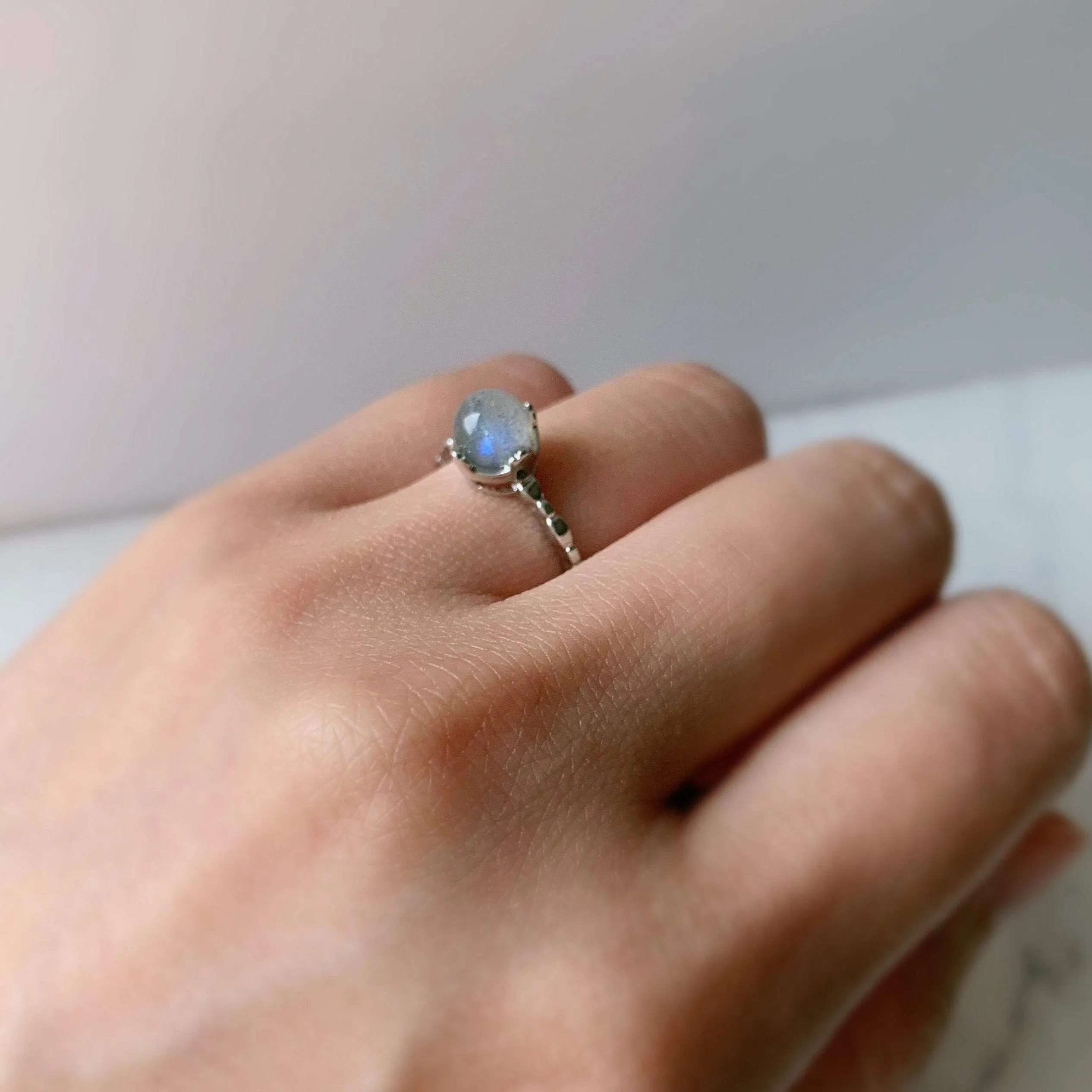 Moonstone Gemstone Ring