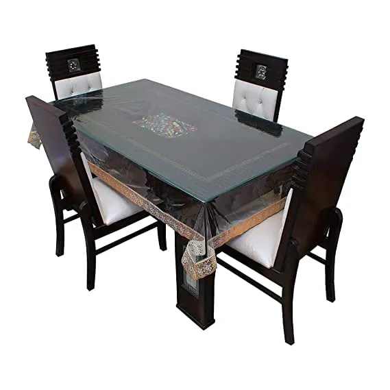 MoonWooden Sheesham Wood 4 Seater Dining Table with 2 Cushioned Chairs and 1 Bench for Home Dining Room Hotel Solid Wooden Chestnut Design Table (Dark Black Finish)