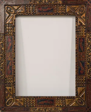 Moorish Influenced Frame - Hand Carved Wood